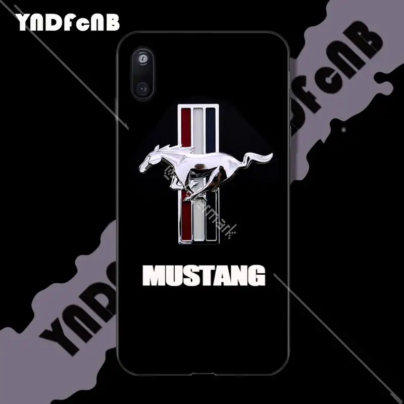 YNDFCNB Mustang логотип роскошный силиконовый чехол для телефона huawei nova 2i 3i 5 t 6 se 7 Y5 2018 2019