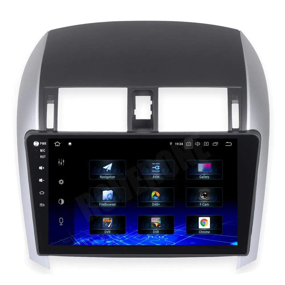 Автомагнитола для Toyota Corolla 2007 2012 Android 10 GPS навигация автомагнитола стерео