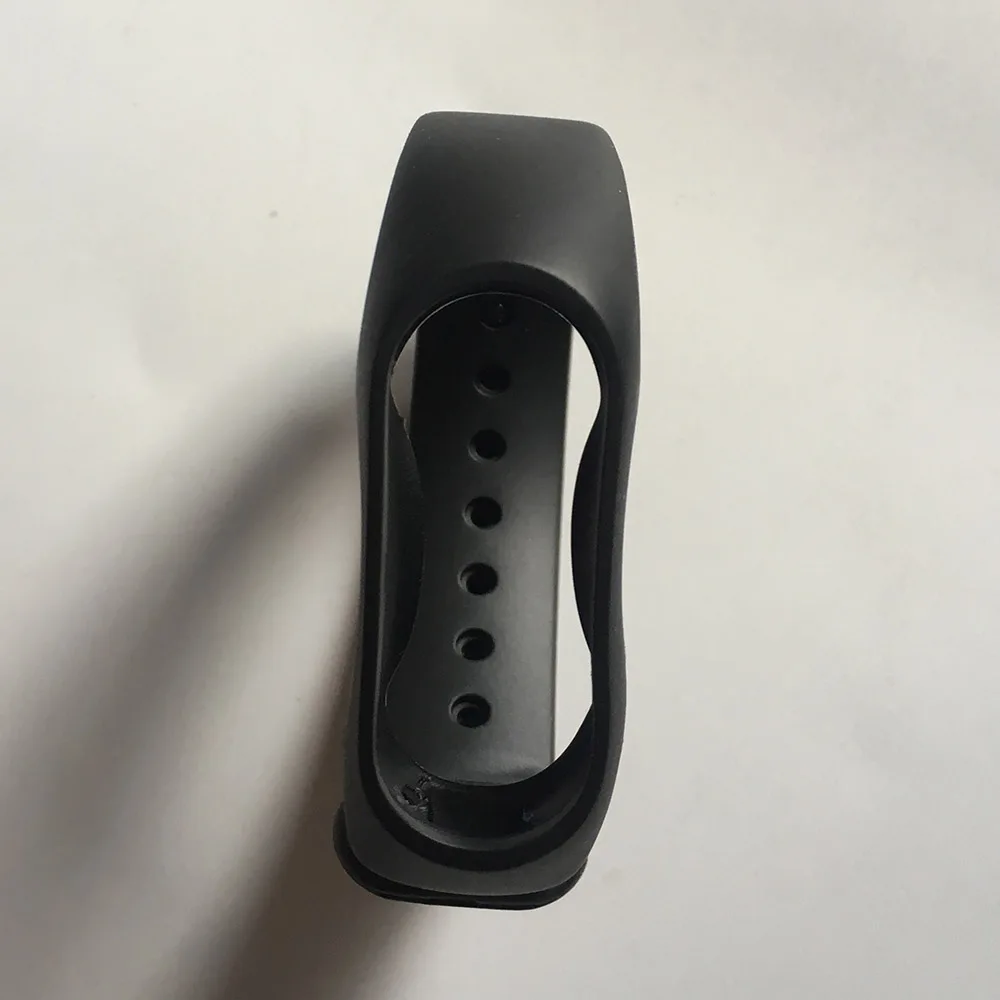20Pcs/lot Silicone Wrist Strap For M3 USB Charging Style Smart Bracelet Replacement Watch Band Strap Bracelet Smart Accessories - Color: Black