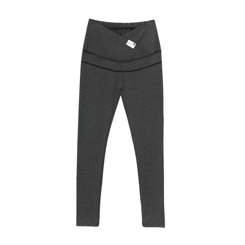 1911# Autumn Winter Skinny Maternity Legging Across V Low Waist Belly Legging for Pregnant Women Cotton Pregnancy Pencil Pants