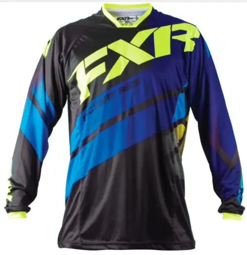 

Downhill Shirt nueva ciclismo conjunto hombre Jersey de manga corta bicicleta ropa Kit Mtb desgaste triatln Unifo FXR DH MTB