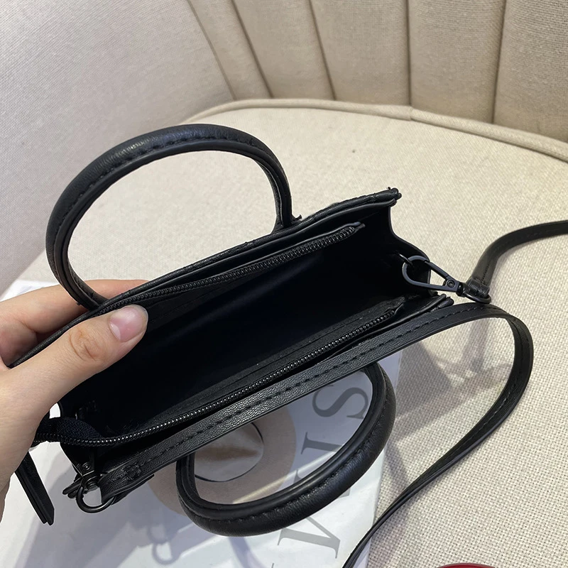 

Small Lattice Shoulder Crossbody Bags 2021 New Summer Mini Women's Bag Leather Luxury Women Brand Handbags Female Mobile Bag