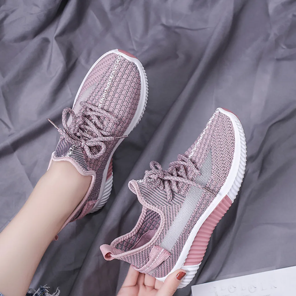 Женские кроссовки сезон осень 3 вида цветов удобная повседневная обувь для