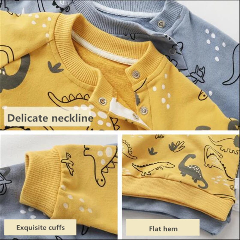 Одежда для малышей осенние детские спортивные костюмы комплекты одежды детей