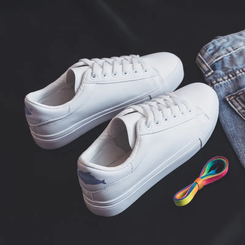 Изящная женская обувь Новинка модная повседневная на высокой платформе из