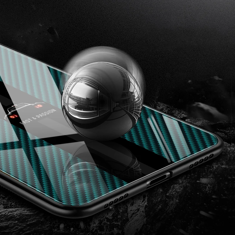 Чехол для Xiaomi Redmi Note 7 8 Pro Чехлы бампер из закаленного стекла Мягкий ТПУ чехол 7A Copue