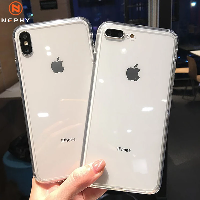 Чехол для телефона с рамкой ярких цветов iPhone XS Max X XR SE 2020 6 S 6Plus 7 8 8Plus Прозрачный