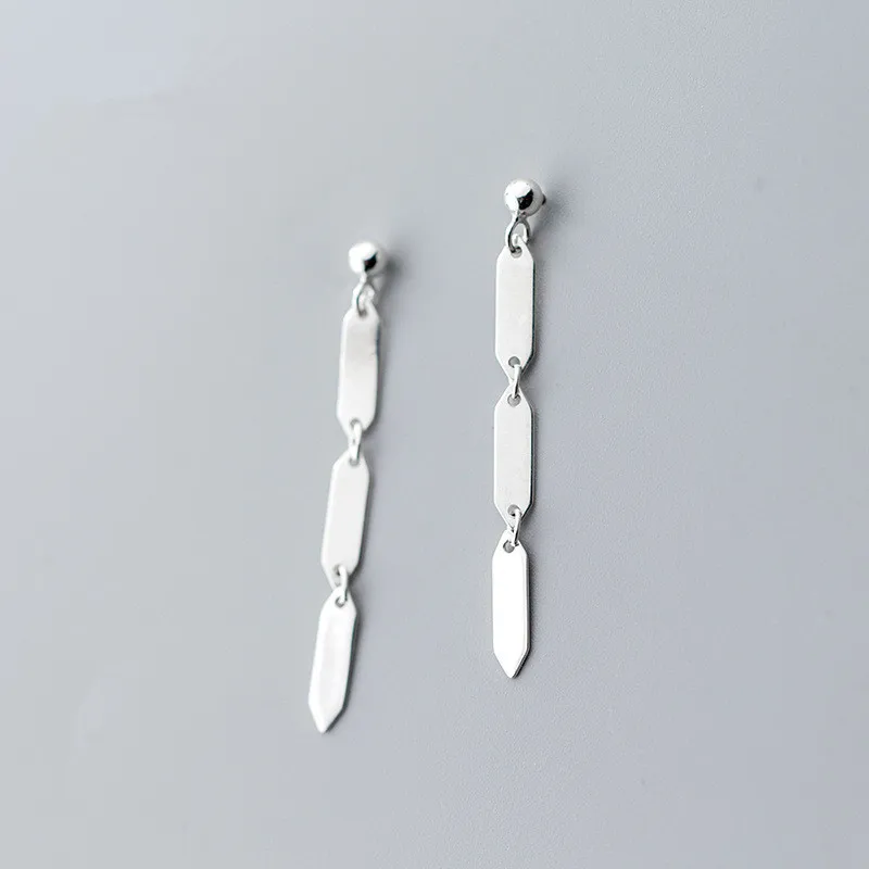 

Серьги-подвески из стерлингового серебра 925 пробы с кисточками для женщин и детей, свадебный подарок для девочек, женские серьги eh827