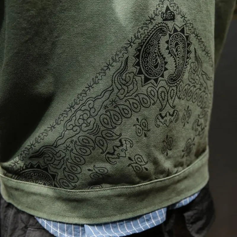 Japanese harajuku streetwear jacket hip hop men fashion chaquetas Print erkek ceket male chamarra hombre jaquetas Creative print | Мужская