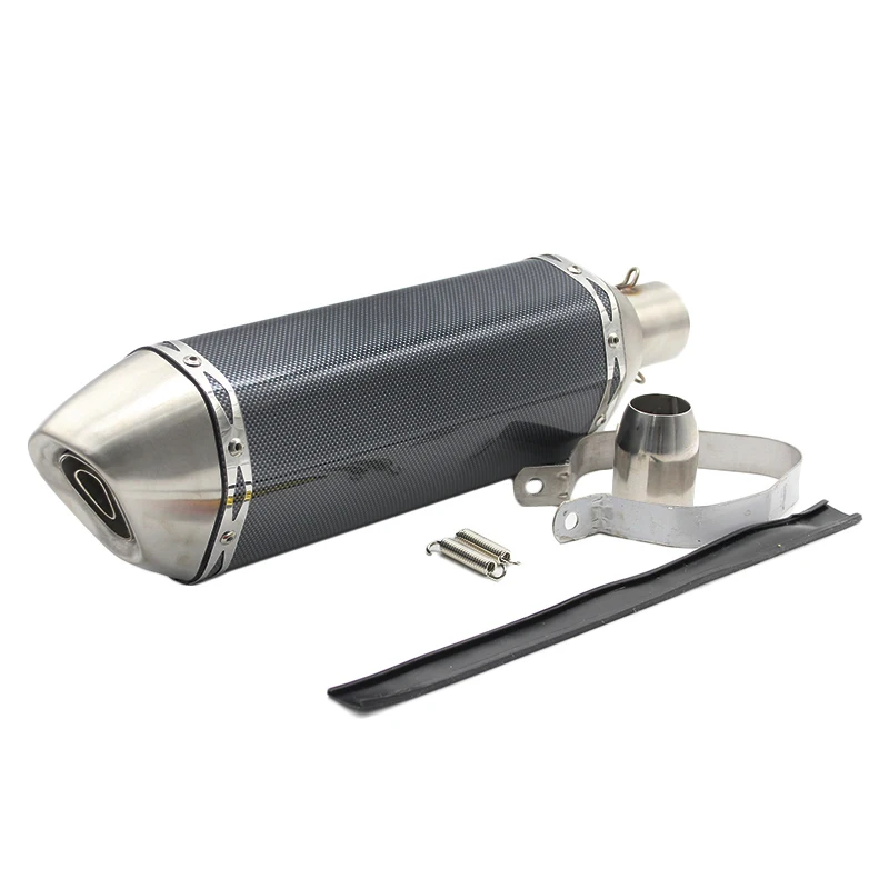 Выхлопной глушитель Alconstar Z750 универсальный модифицированный для мотоциклов и