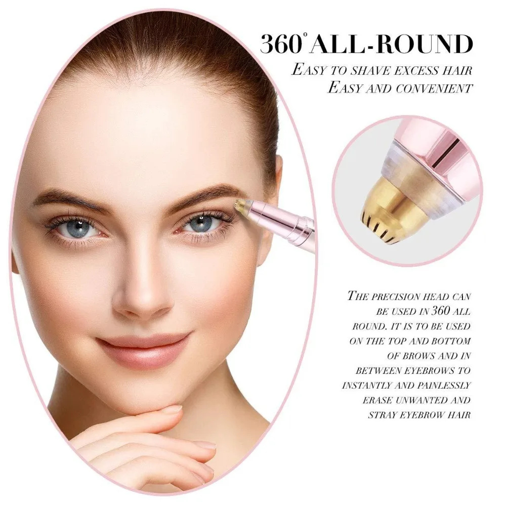 

Eyebrow Epilator Maquiagem Profissional Completa Trymer Do Brwi Eye Brow Trimmer For Rasoir Visage Femme Make Up Eye Brow Shape