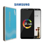 10 шт.лот 100% оригинальный 5,6 ''ЖК-дисплей для Samsung Galaxy J6 + J610 J610F J610FN ЖК-дисплей сенсорный экран дигитайзер регулировка яркости