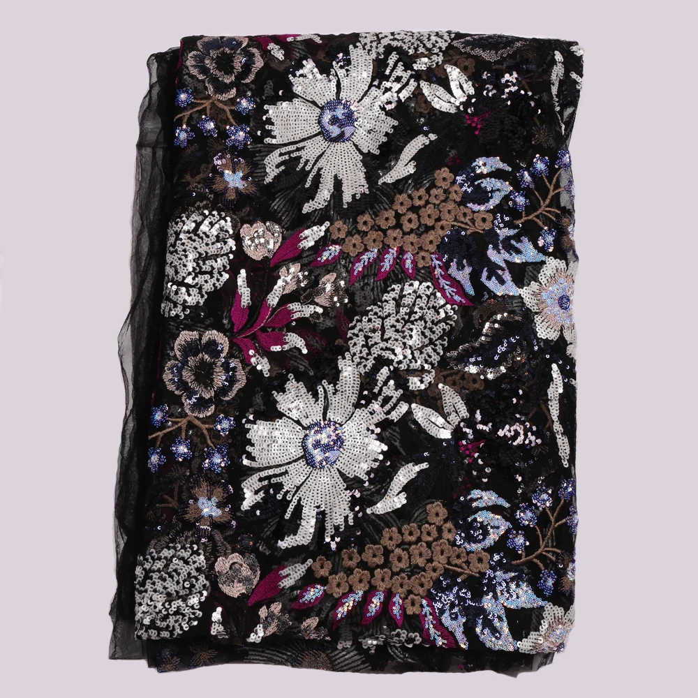 Nigerian Lace Fabric High Quality 2019 French Embroidery 3d Women African YS-9634 | Аксессуары для одежды