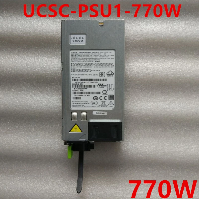 

New Original PSU For Cisco C240 C230 C220 M4 770W Power Supply UCSC-PSU1-770W PS-2771-1S-LF