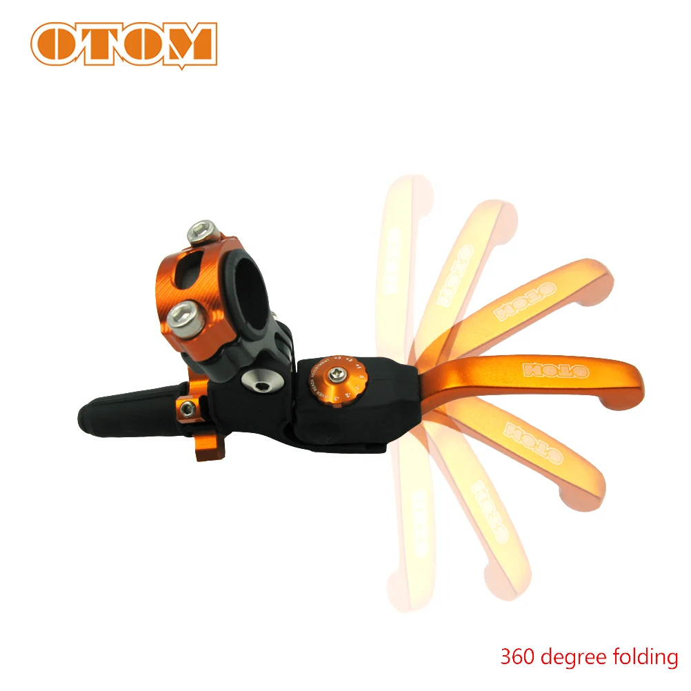 OTOM рычаг сцепления для мотоцикла кросс байка защита от падения складной