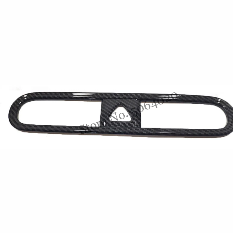 

ABS Carbon fiber For Hyundai Kona Encino 2018 2019 Accessories Car middle air outlet Decoration Cover Trim Sticker Car Styling