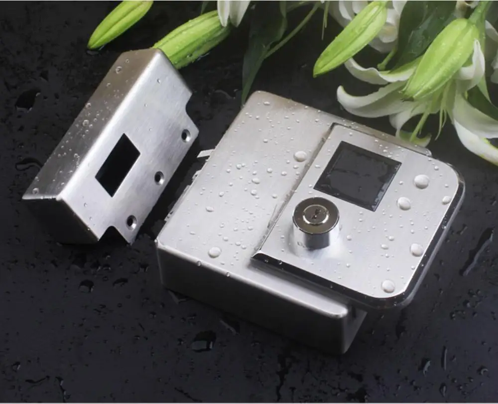 Умный наружный водонепроницаемый замок из нержавеющей стали 304 карта для