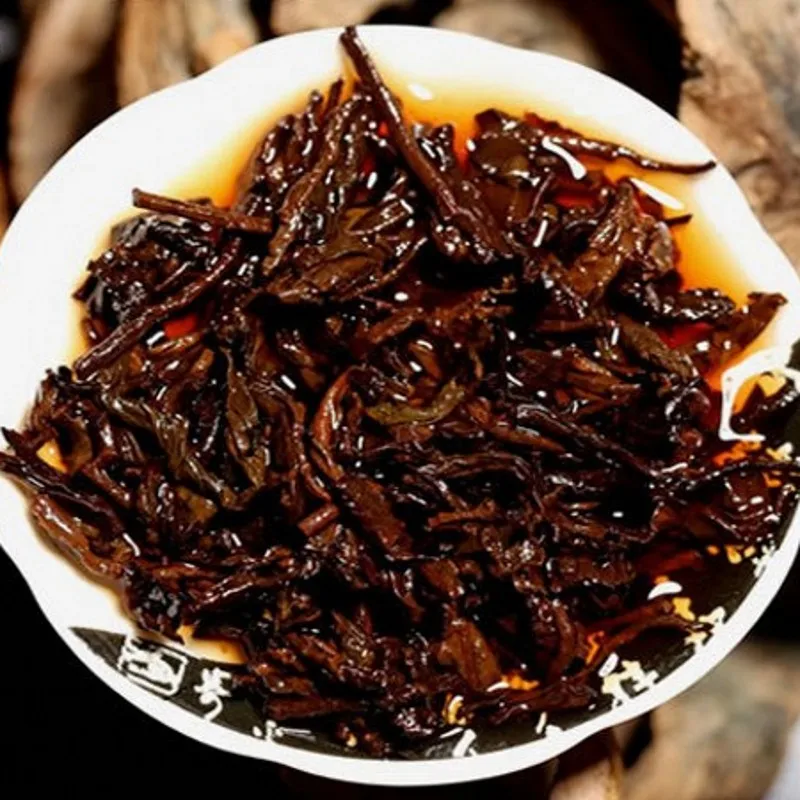 Китайский Юньнань старый созревший китайский чай забота о здоровье пуэр кирпич