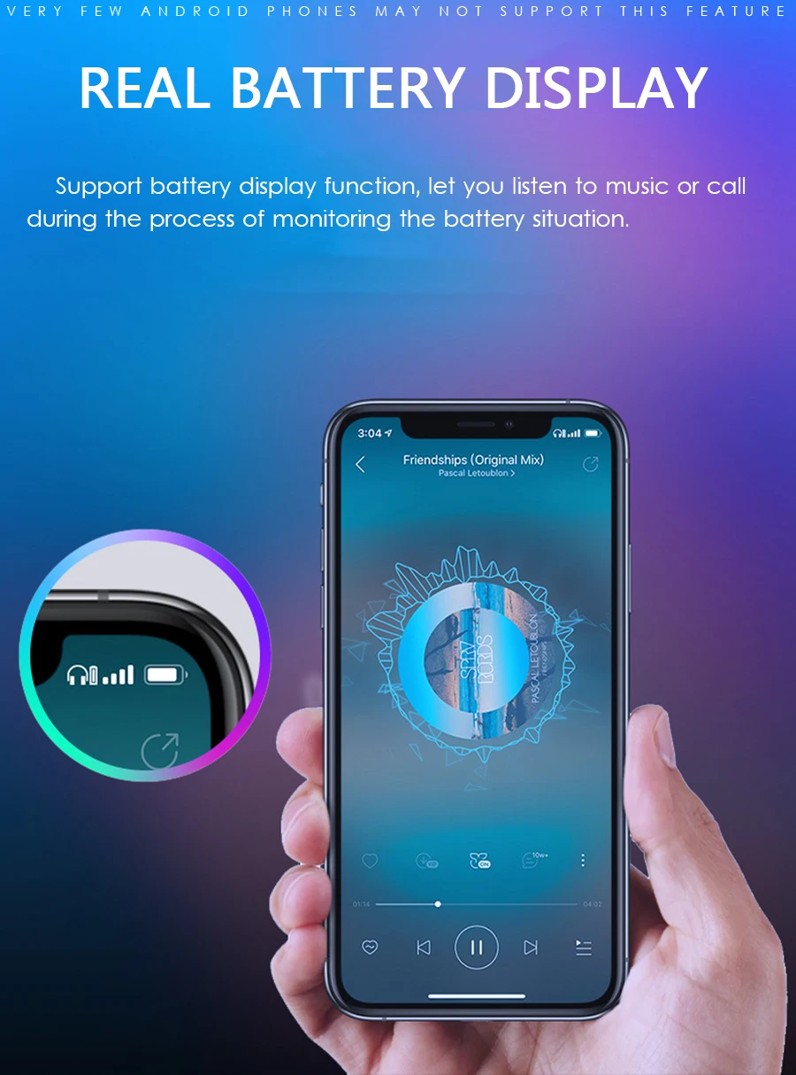 M7 TWS Bluetooth наушники 8D бас объемная гарнитура IPX7 водонепроницаемый шумоподавление Гарнитура спортивные наушники беспроводные наушники