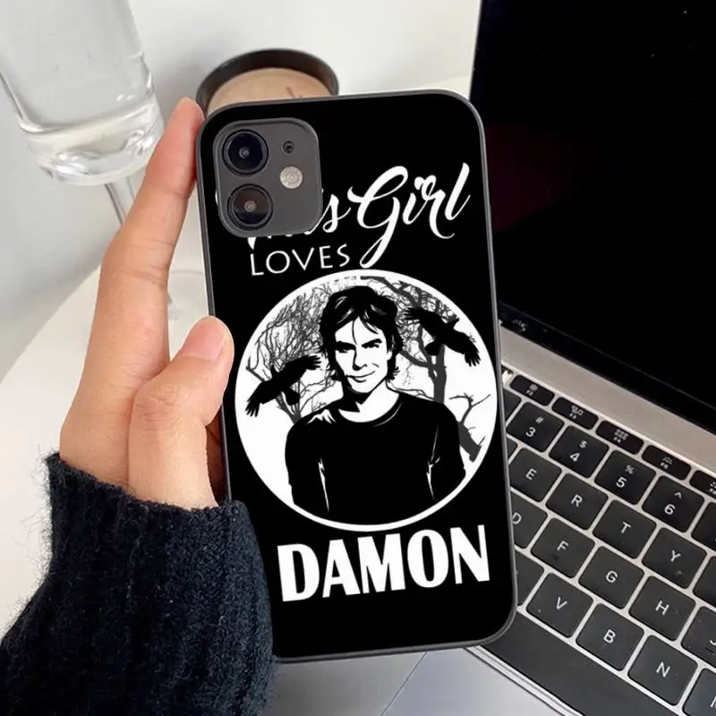 

The Vampire Diaries Stefan Damon Salvatore 1864 Phone Case for iPhone 8 7 6S Plus X 5S SE 2020 XR 11 12 mini pro XS MAX