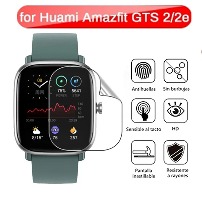 5 шт. мягкая защитная пленка для Amazfit GTS 2Mini 2 2e GTS2e Смарт часы защита экрана GTS2 не