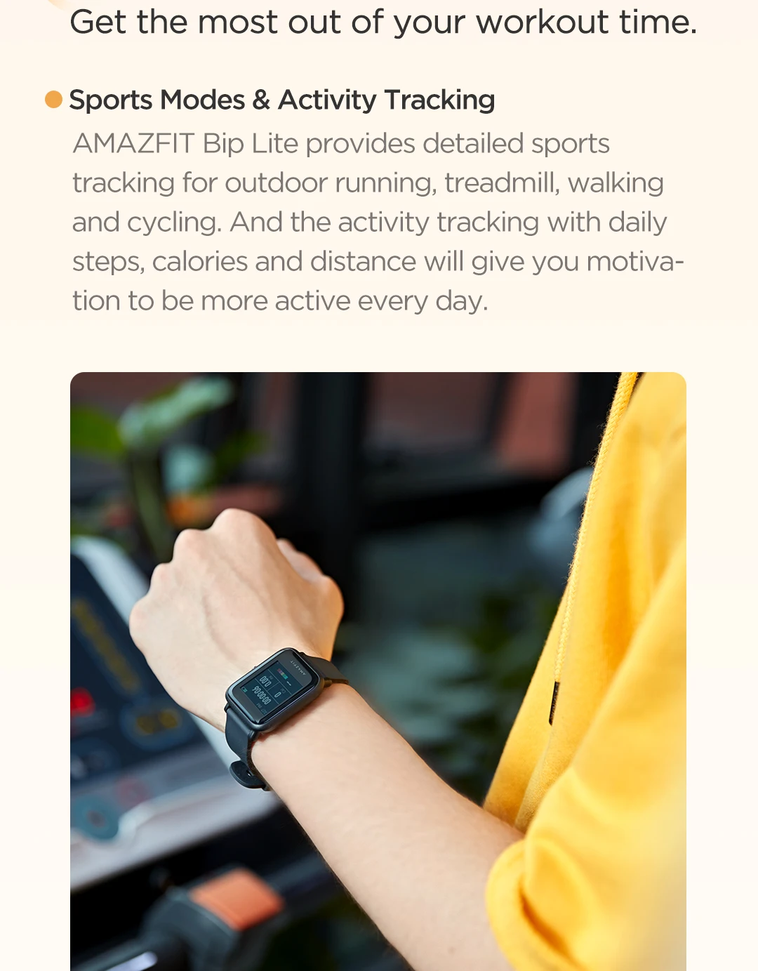 Xiaomi huami Amazfit Bip Lite 45 дней Батарея Lite 3ATM в соответствии со стандартом водонепроницаемости xiaomi smart watch amazfit bip