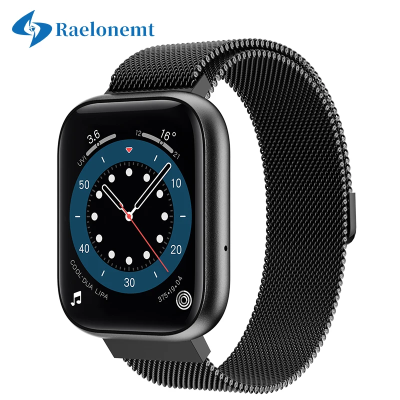 

Смарт-часы Raelonemt P80 Plus для плавания, водонепроницаемый спортивный трекер, датчик пульса, сенсорные часы