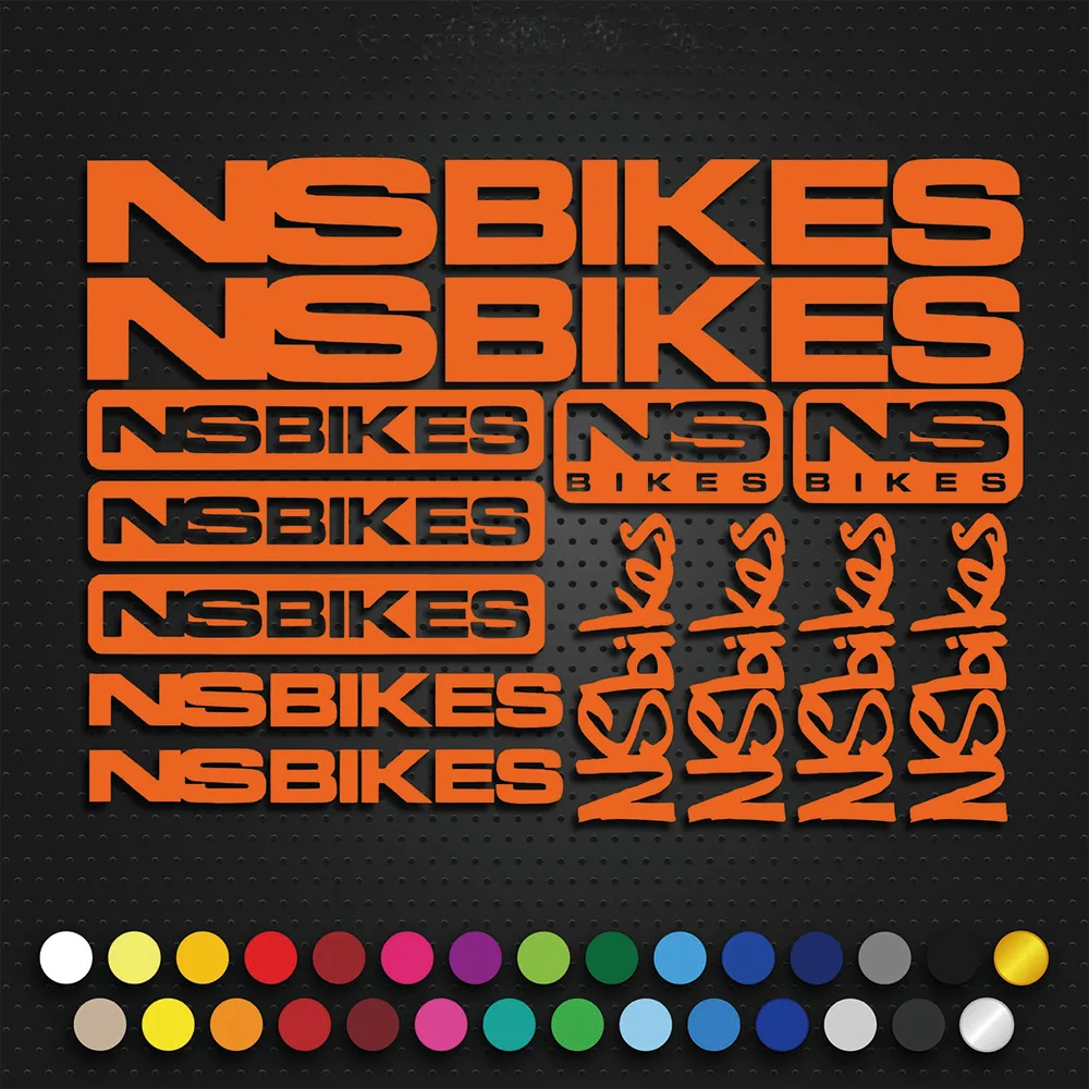 

Fashion NS Bikes Stickers For Road Bike Mountain Cycling Sticker MTB Bicycle Wheels Decal Protector Parts