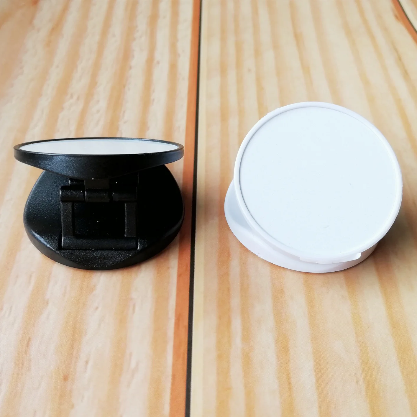 Factory Price! 100pcs/lot Sublimation Blank mobile Phone Holder With Metal insert heat trasnfer printing Phone Case Holder Stand