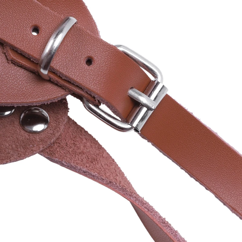 

2 Set Pet Accessories:1 Pcs Brown Anti-Bite Dog Mouth Mask & 1 Set Dog Vest Pet Dog Harness Leash Set