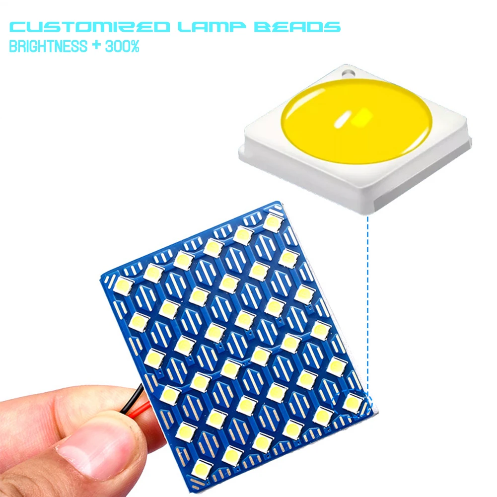 Гирлянда светодиодсветодиодный 12 В 24 3030 12/18/24/36 SMD W5W T10 6500 К | Автомобили и