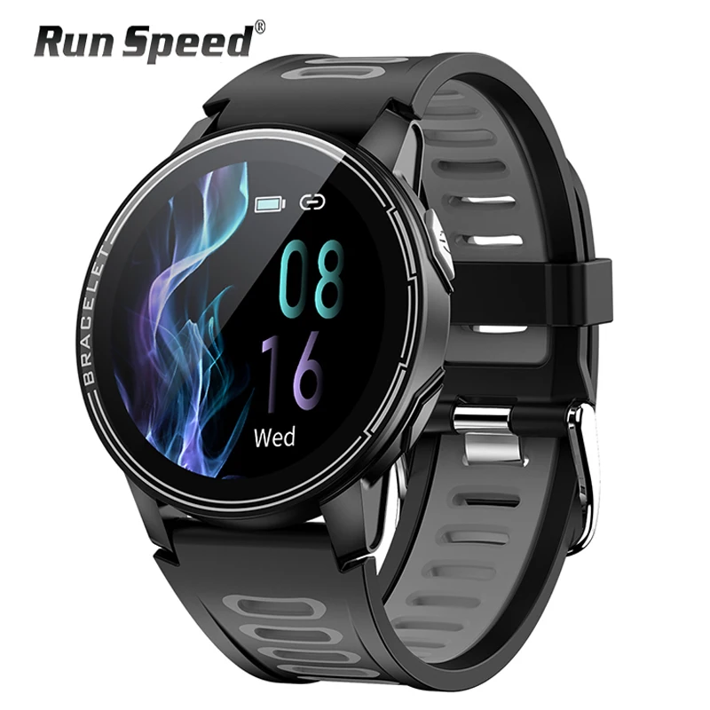 Водонепроницаемые умные часы IP68 спортивный фитнес трекер пульсометр для спорта