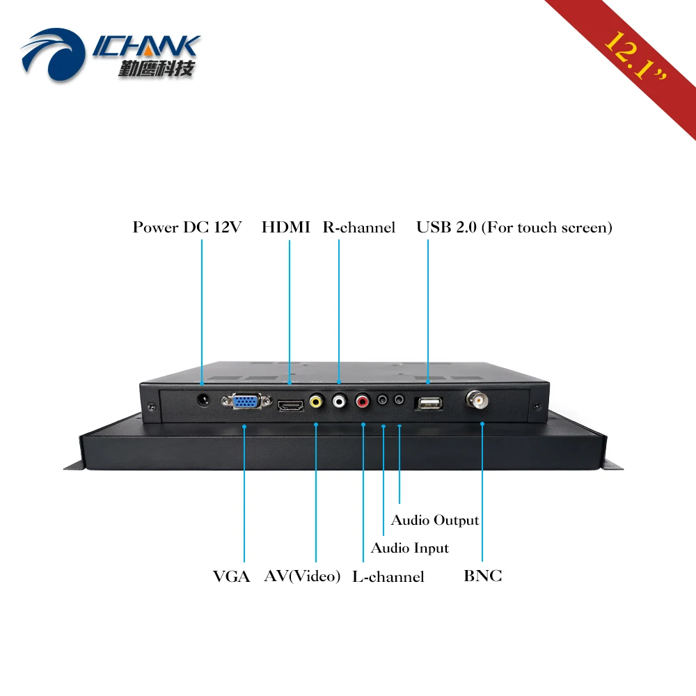 ZK120TC-V591D/12," дюймовый 800x600 HDMI металлический корпус Встроенный открытая рамка Бесплатный привод многоточечный емкостный сенсорный монитор ЖК-дисплей