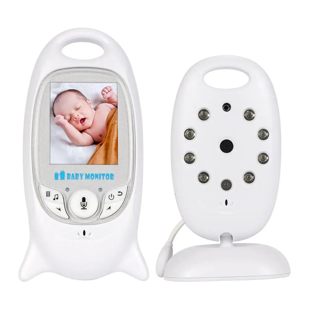 

2 inch Baby Monitor Infant 2.4GHz Digital Video Wireless Baby Monitor Temperature Display Night Vision Music Nanny Monitor VB601