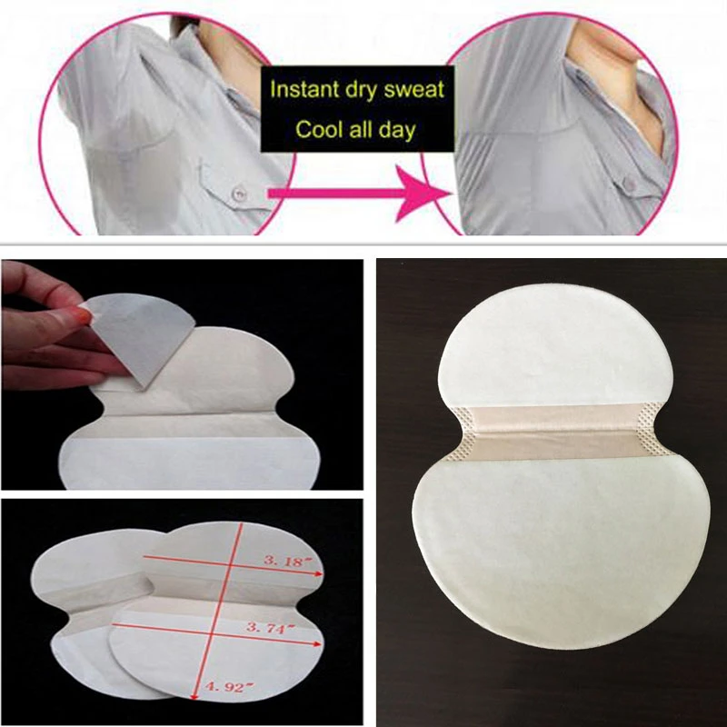 2 шт./компл. подмышек от пота Стикеры щит поглощения против запаха|Дезодоранты и