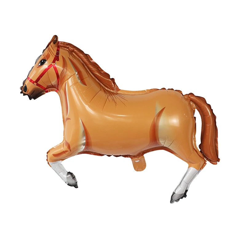 

Large Foil Helium Horse Balloons Birthday Party Supplies Mylar Balloon Kids Classic Toy Animal Balloon Baby Shower Air Globos