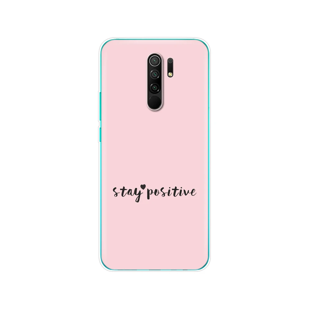 For xiaomi redmi 9 Case Silicon Back Cover Phone Case For redmi 9 Soft Case 6.53 inch etui coque shockproof Transparent fundas