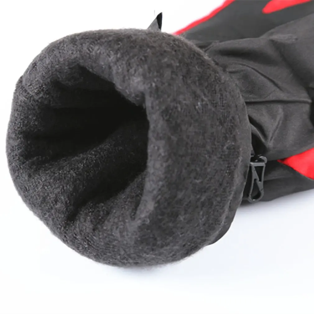 

Winter Warm Electric Heating Gloves Outdoor Windproof Waterproof Riding Motorcycle Racing Gloves Unisex Skiing Snowboard Gloves