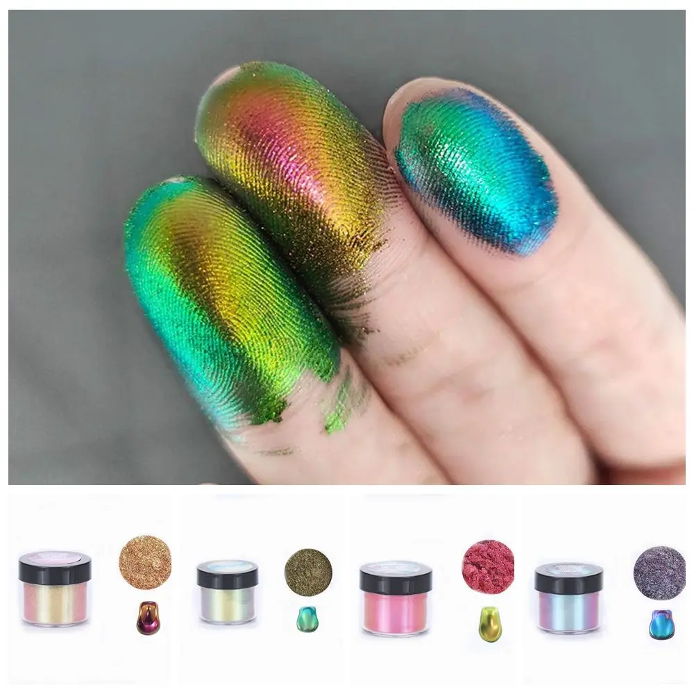 

5g Body Decoration Makeup DIY For Painting Slime Chameleon Powder Saturated Color Pearl Mica Epoxy Resin Pigment