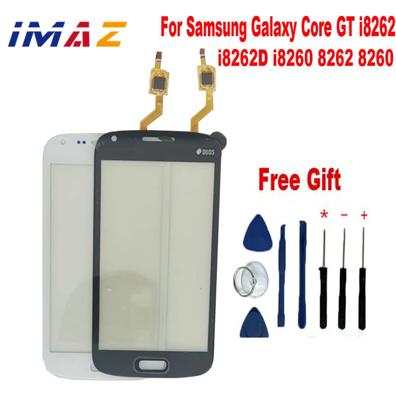 IMAZ для Samsung Galaxy Core GT i8260 i8262 i8268 8260 8262 D Сенсорная панель Датчик дигитайзер Переднее
