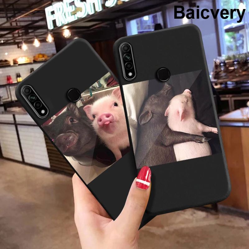 Чехол бампер из ТПУ для Huawei P Smart Z мягкий чехол Z|Бамперы| |