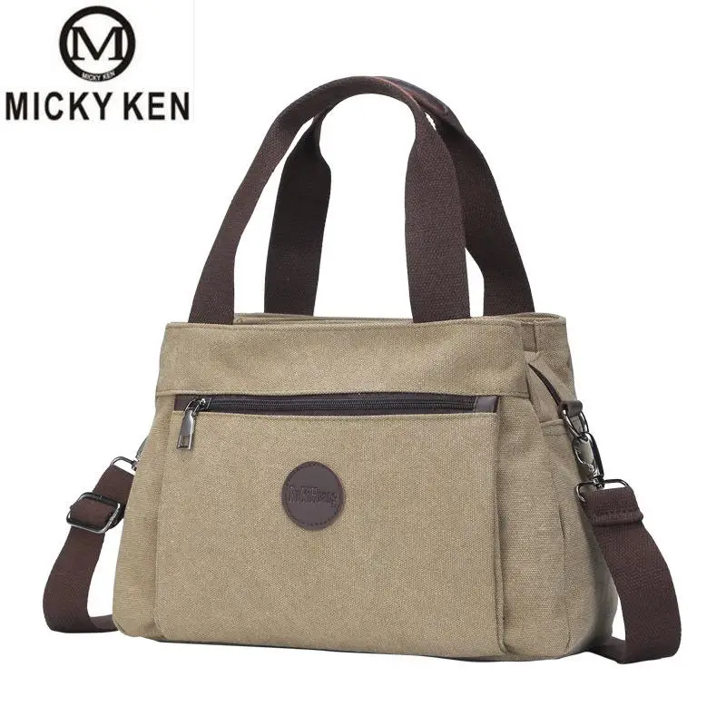 

Ретро повседневная женская сумка, Холщовая Сумка, женская сумка через плечо, Большая вместительная сумка из парусины с несколькими отделен...