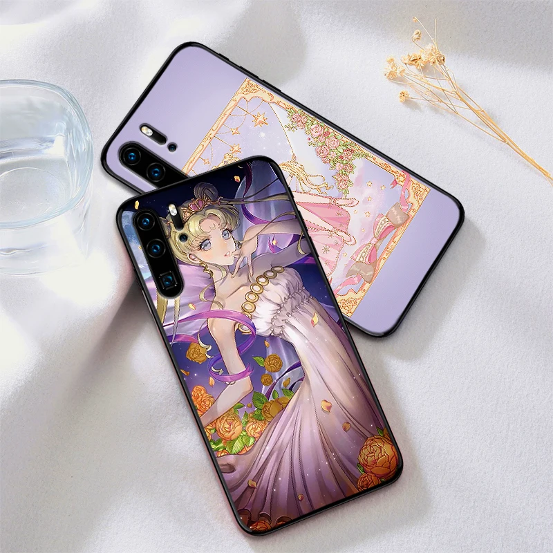 Чехол Сейлор Мун для HuaweiY9 Prime 2019 Коврики 10 20 Pro Nova2 3 4 Lite Nova 2i 3i 5i Y6 Y7 2018