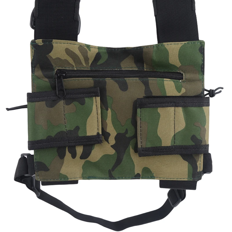 Тактический жилет нейлоновый военный нагрудный сумка-кобура тактическая