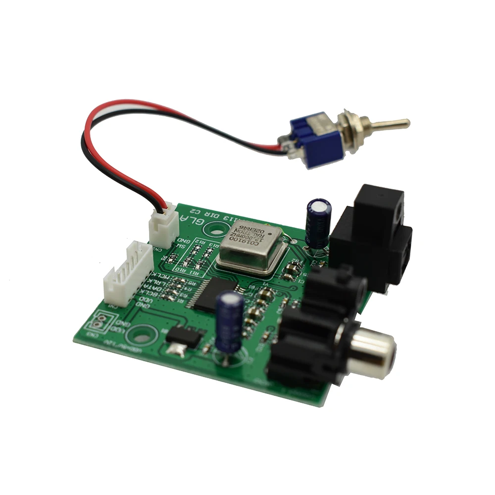 Lusya SPDIF коаксиальное волокно AK4113 приемник доска ies выход для ЦАП доска 32~ 192 кГц G10-007