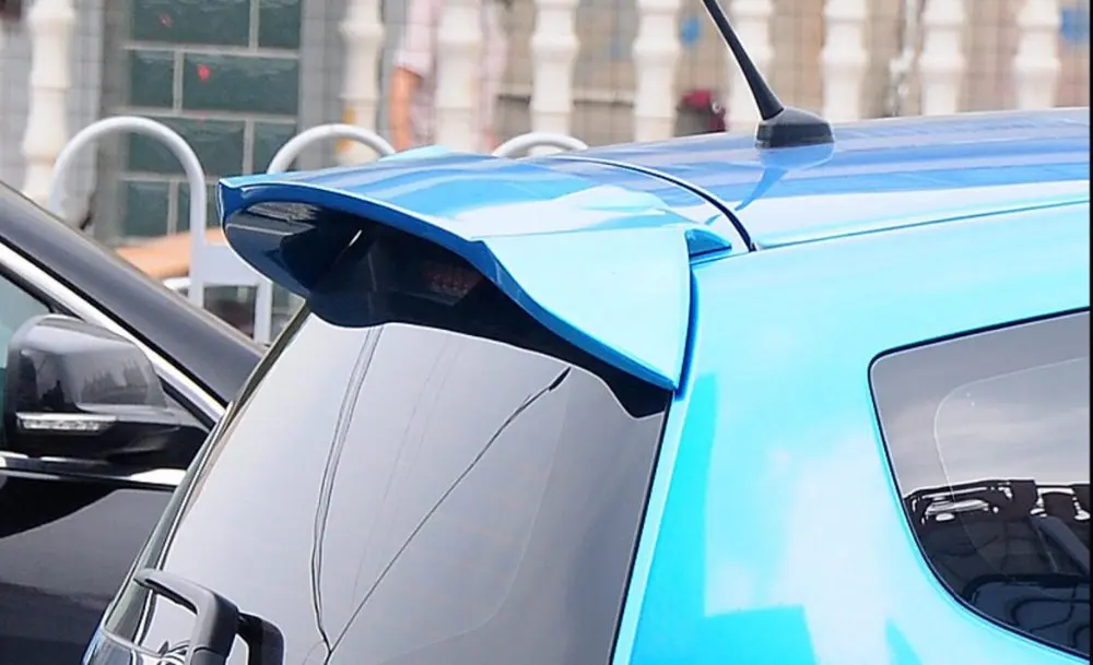 Неокрашенный задний спойлер RQXR из АБС-пластика на крышу для honda jazz fit 2008-2013 |