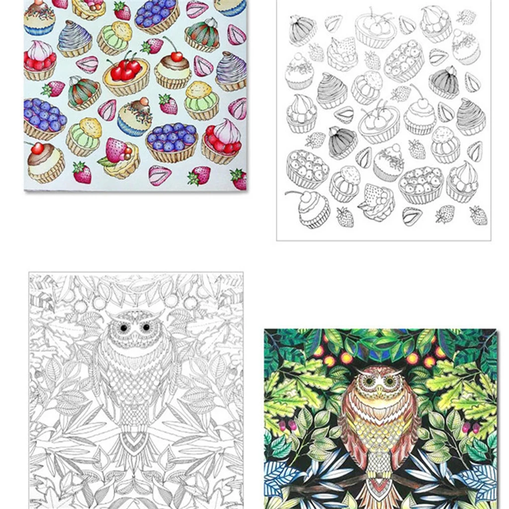 Книжка раскраска для детей и взрослых снятия стресса|Хранение рисунков| |