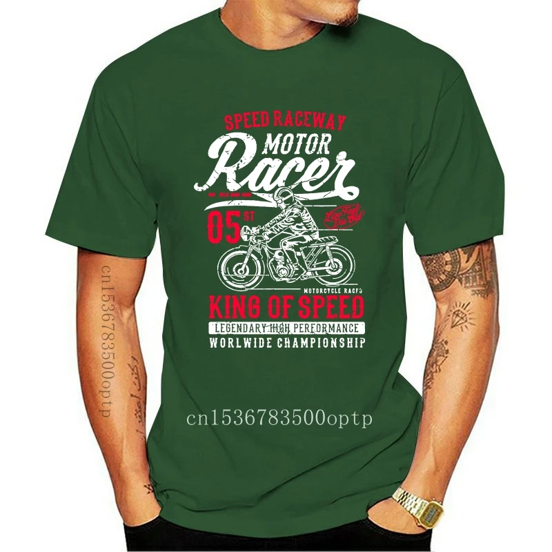 

New 2018 Summer Hot Sale Style Brand Fashion Casual T Shirt For Man T Shirt Biker Motor Racer Vintage Custom Tee Shirts