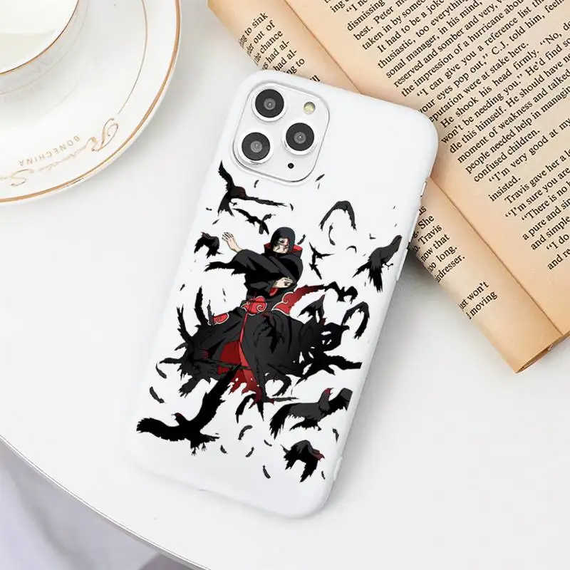 

naruto cartoon luxury Phone Case coque Candy Color for iPhone 11 12 mini pro XS MAX 8 7 6 6S Plus X SE 2020 XR