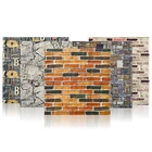 Домашний декор, настенная наклейка, s-образная бумага, 3D ПВХ, сделай сам, кирпичный камень, настенная бумага, деревенский эффект, самоклеящийся, для гостиной, домашний декор, наклейка